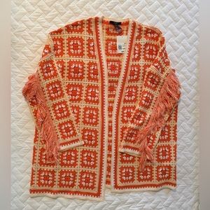 NWT - Forever 21 Crochet Cardigan